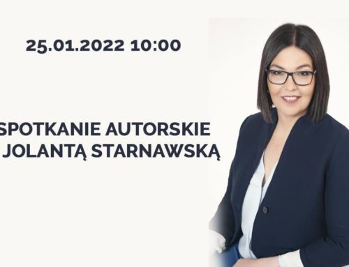 Spotkanie autorskie z Jolantą Starnawską 25 stycznia 2022