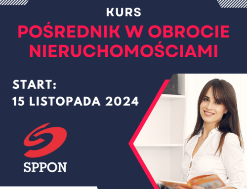 Kurs POŚREDNIK W OBROCIE NIERUCHOMOŚCIAMI – start 15 listopada 2024